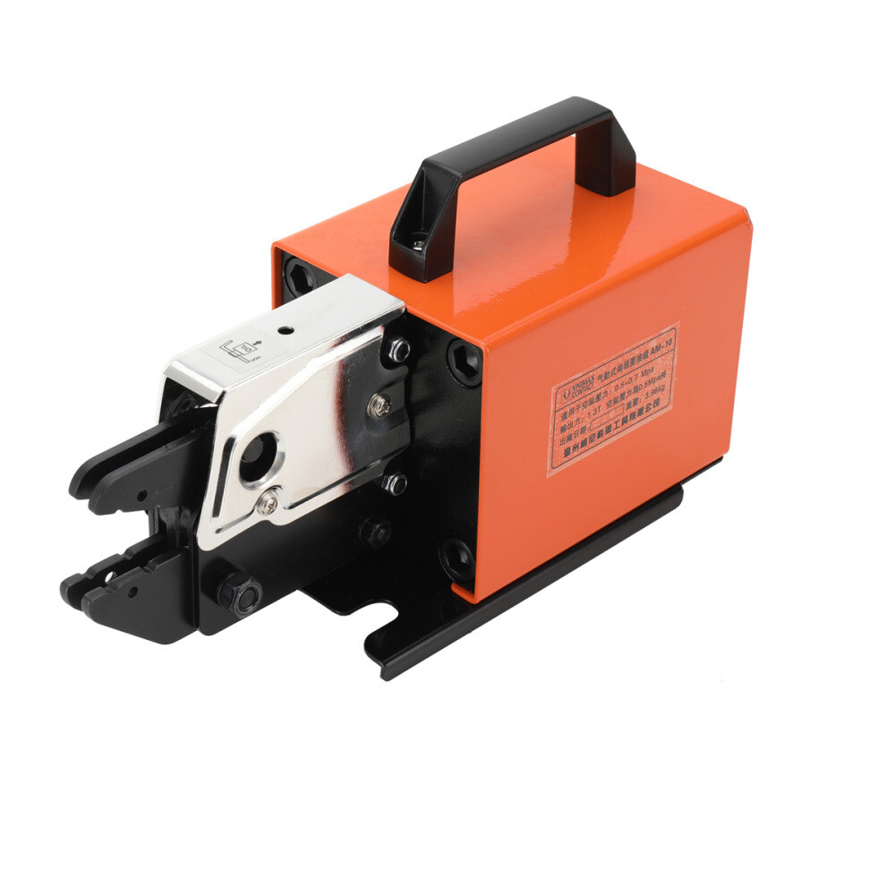 AM-10 Pneumatic Wire Terminal Mobile Crimping Machine Crimper US