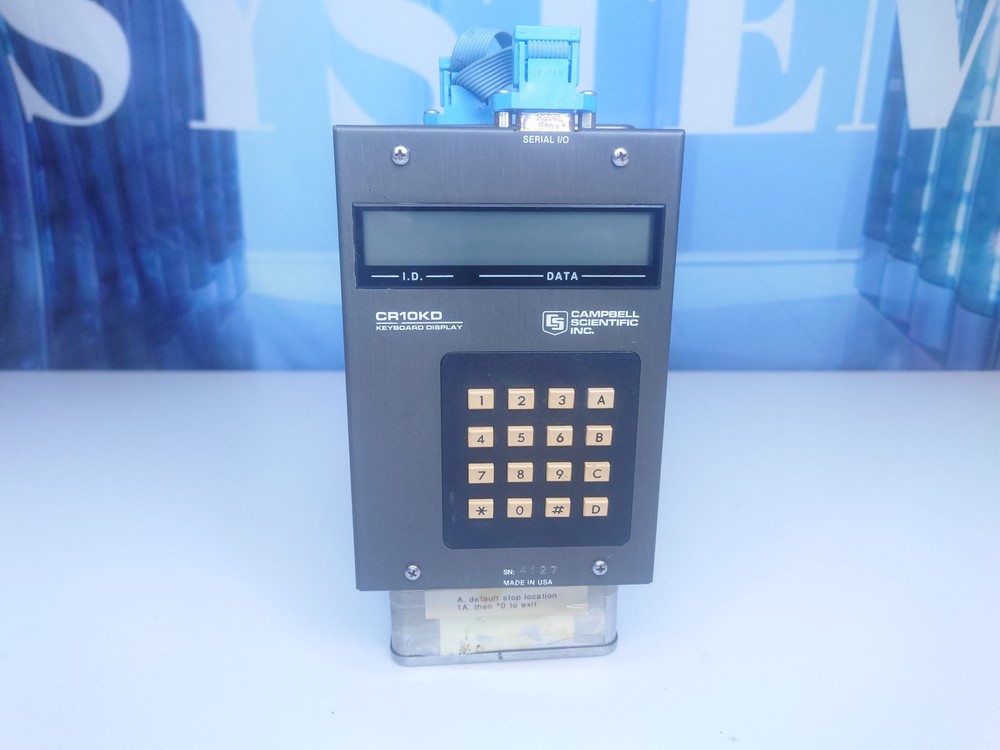 Campbell Scientific CR10KD Keyboard Display & SM192 Storage Module