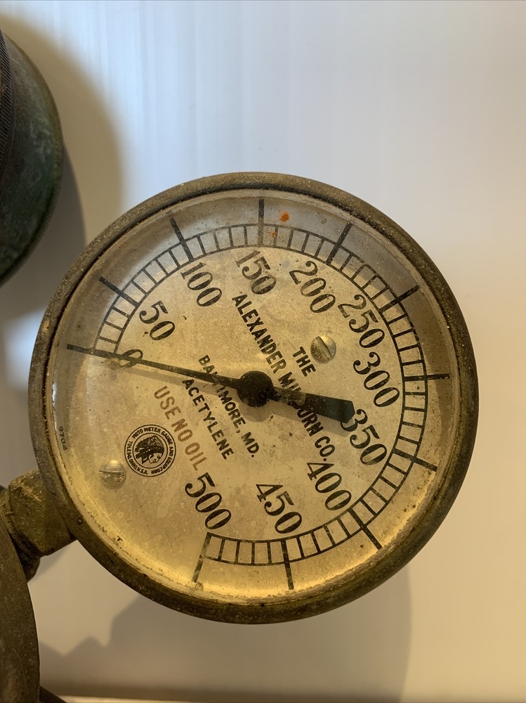 Vintage Alexander Milburn Co Acetylene Regulator Valve