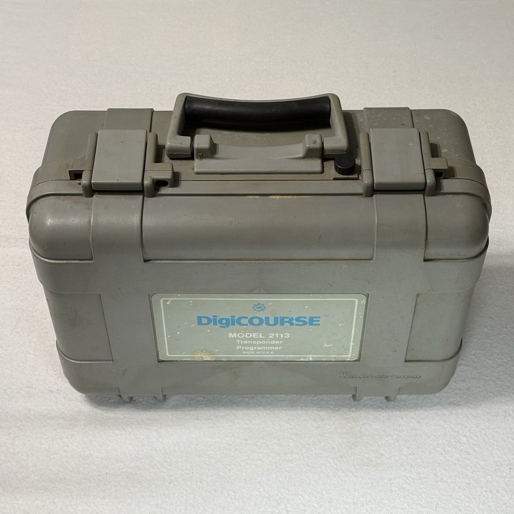 Transponder Programmer Marine Survey DigiCOURSE 2113 w/ Coil SN003 Powers On