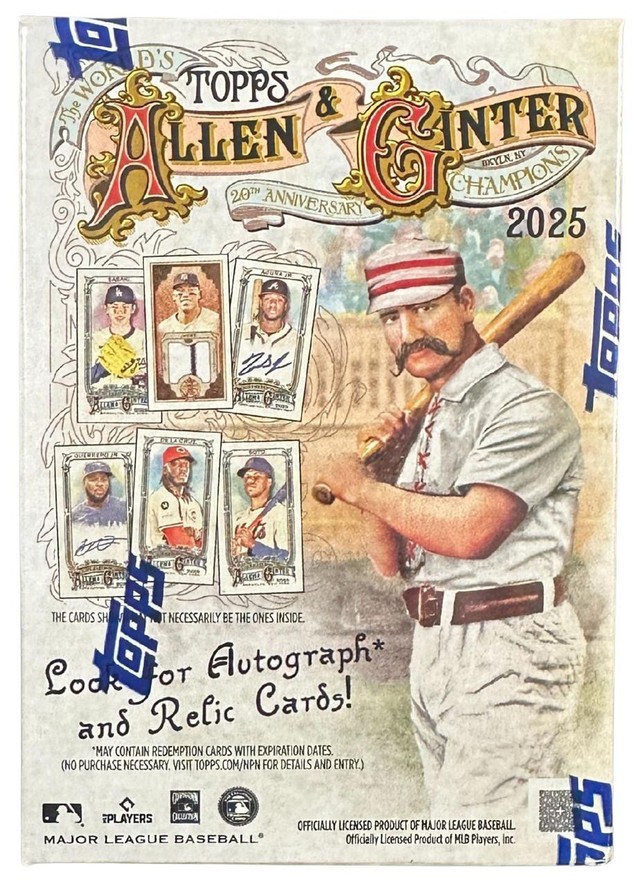 2025 Topps Allen & Ginter Baseball Blaster Box