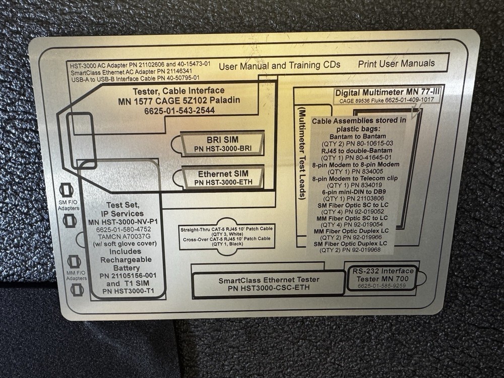 JDSU HST-3000 Kit With Accessories