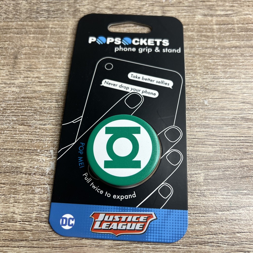 Authentic Popsockets DC Green Lantern Phone Holder Grip PopSocket Pop Socket