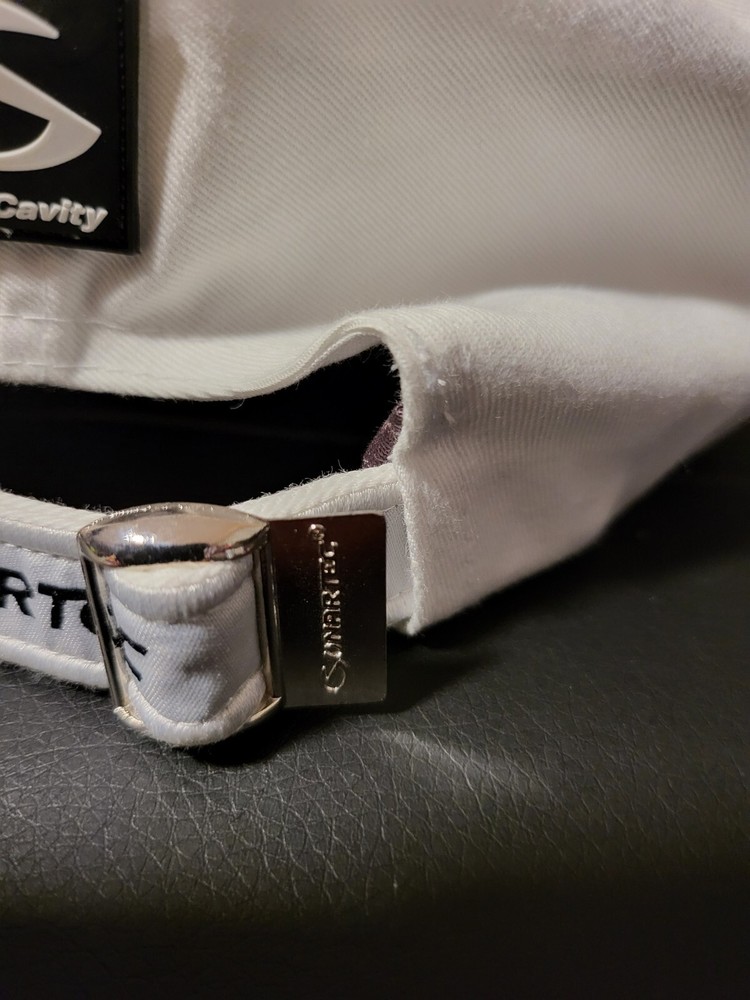 Conartec Golf Adjustable hat White/Black Embroidery