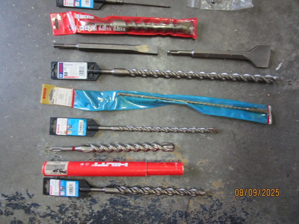 12 SDS Plus Concrete Bits