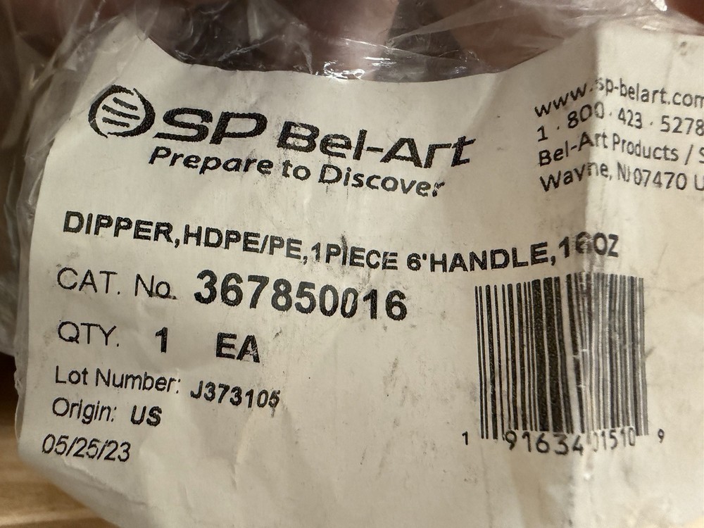 Dipper with 6' Long Handle & 16 oz. Replaceable Cup