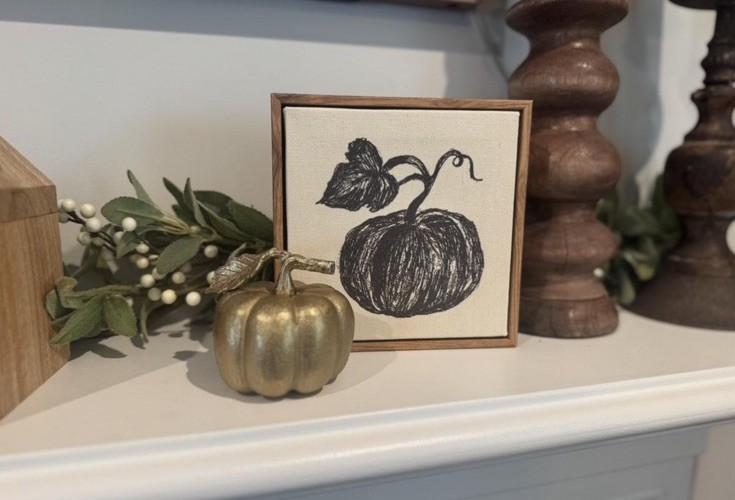 3pk Fall Mini Gold Pumpkins - Threshold™