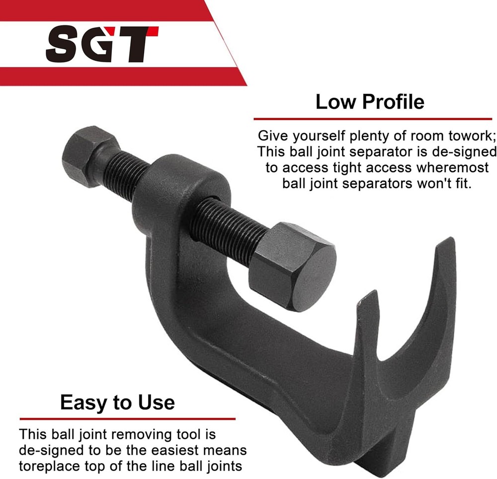SGT Ball Joint Separator, Universal Ball Joint Puller with Lower Control Arm Pry