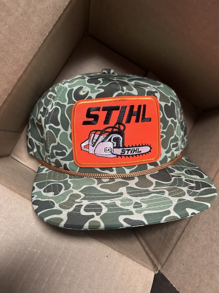 STIHL Chainsaw Camo SnapBack Hat