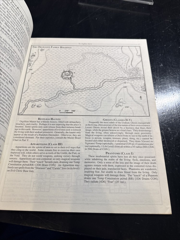 ICE Shadow World Orgillion Horror VG+