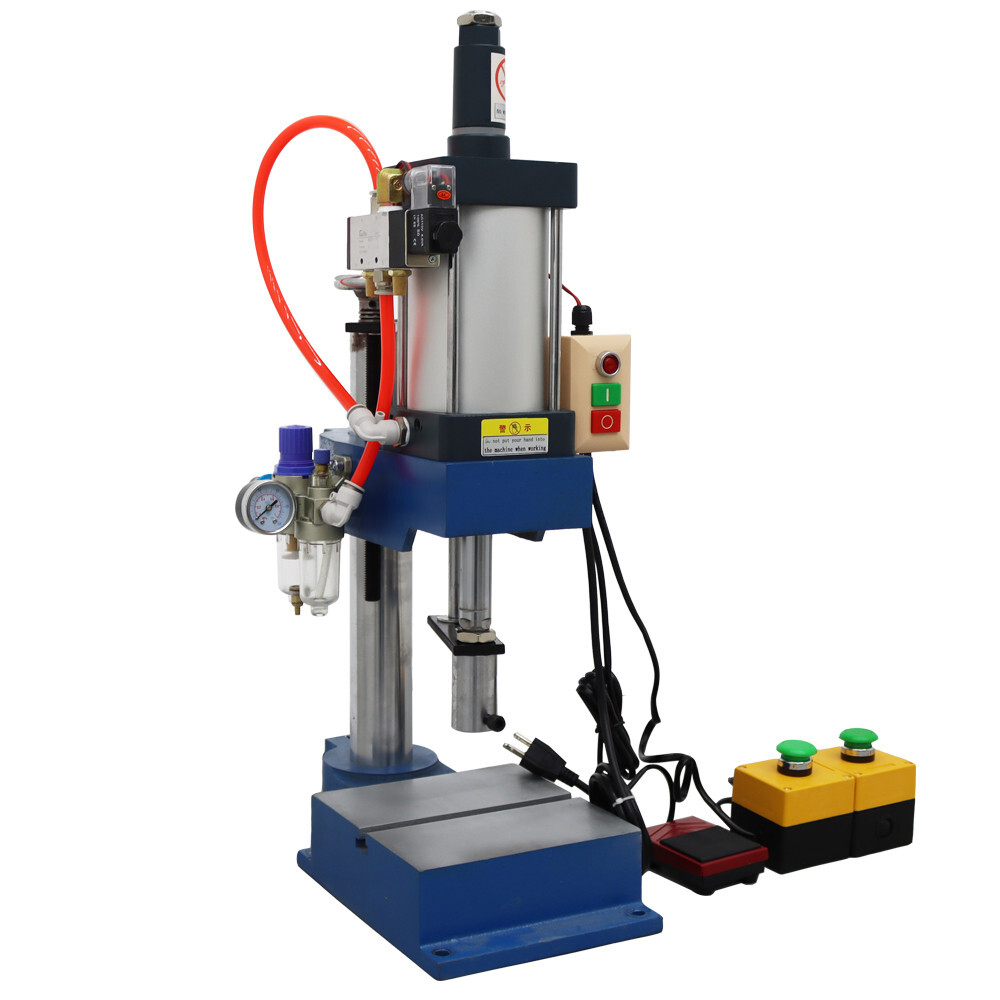 110V 1100Lb/500kg Vertical Pneumatic Punch Machine WITHOUT Display Controller