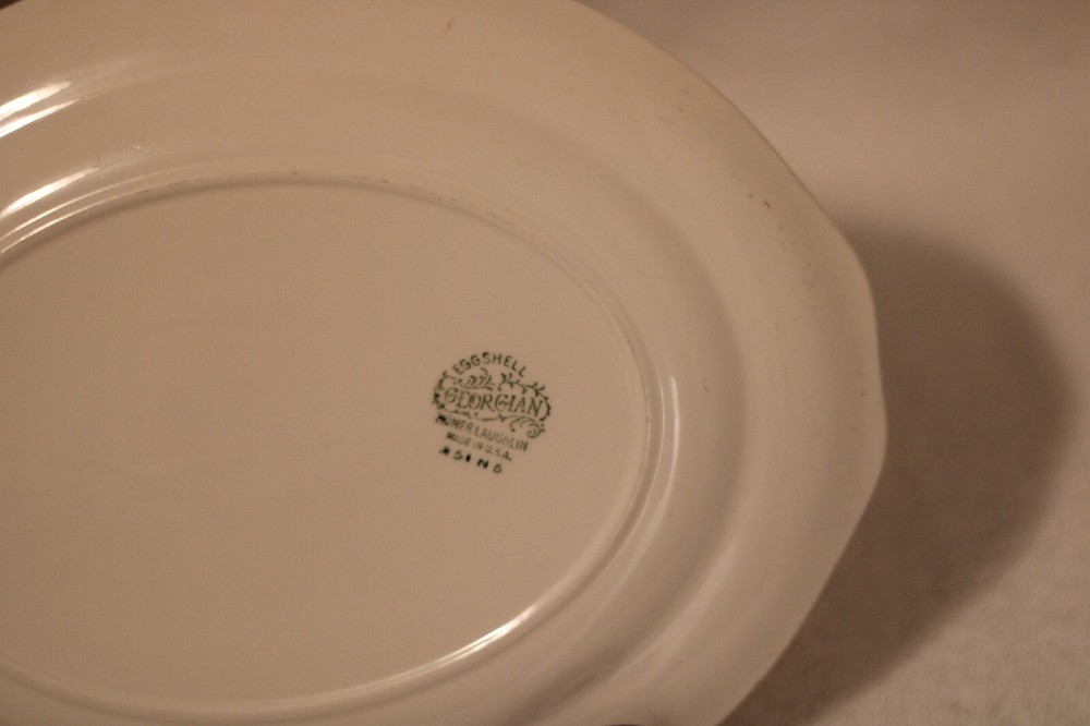 Homer Laughlin Georgian Eggshell Oval 12 inch Platter
