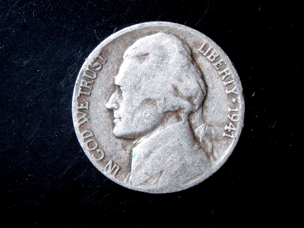 1941 JEFFERSON NICKEL #1