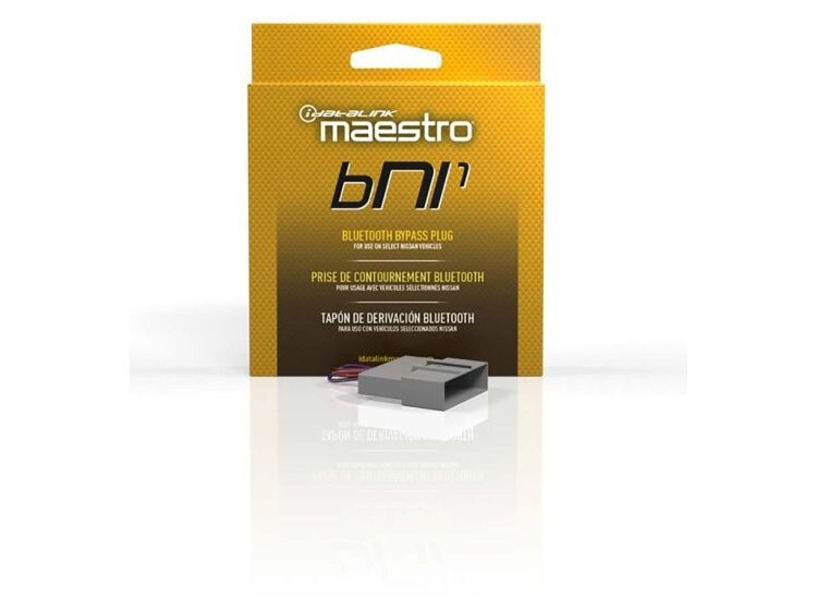 iDATALINK ACC-BT-NI1 Bluetooth Module Bypass Harness Select Nissan Models 09+