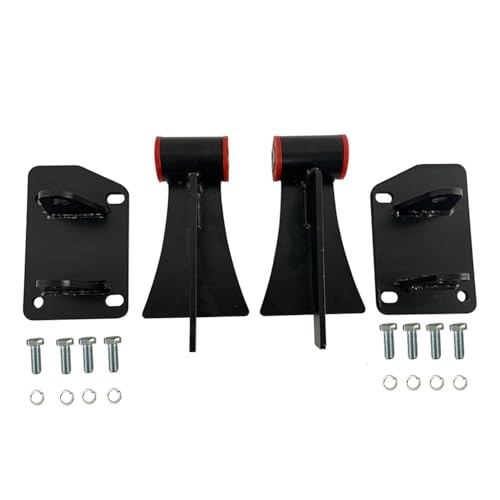Motor Mount Set Engine & Frame Brackets with Bushings Compatible with Chevy