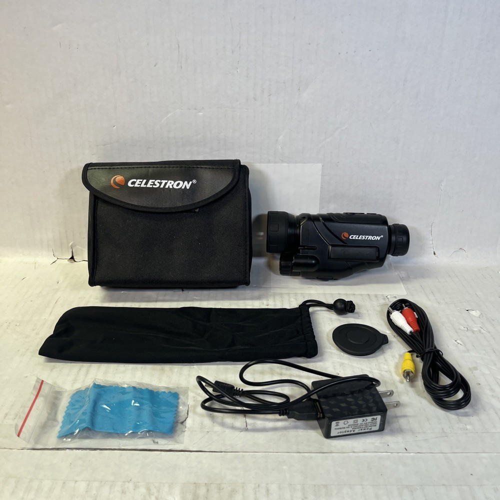 Celestron  NV-2 Night Vison Scope TESTED WORKING w/accessories