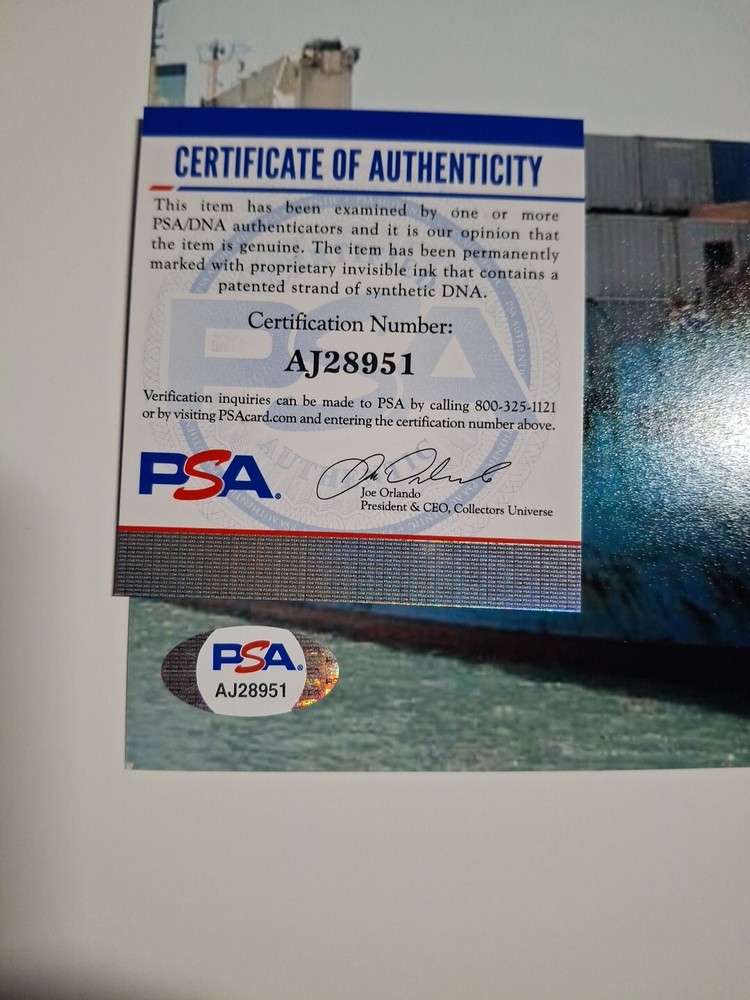Richard Phillips Autographed Signed 8x10 Psa DNA Aj28951