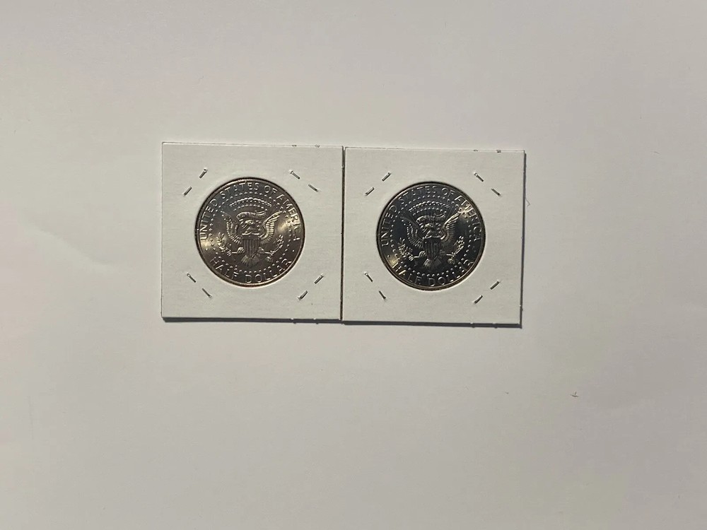 2007 P&D KENNEDY HALF DOLLAR Set (2 COIN SET) Uncirculated.