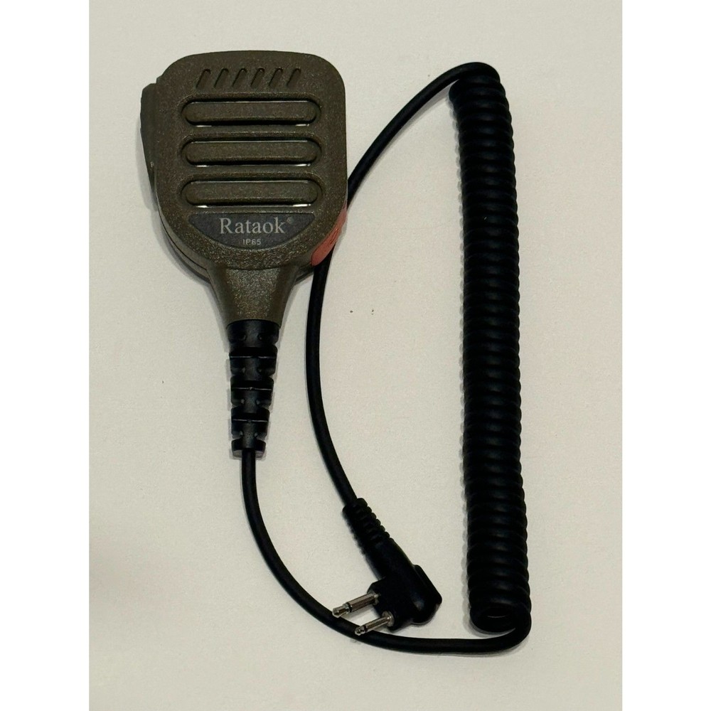 Rataok IP65 Waterproof Shoulder Mic Speaker
