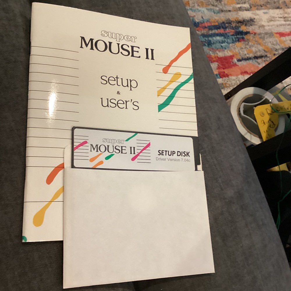 Vintage Mouse 2 setup & users driver version 7
