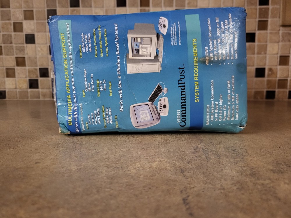 FOCUS COMMAND POST CP1 CP-1 MEDIA CONTROLLER W/ USB CONNECTOR CABLE HT-39