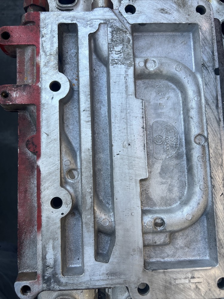 CUMMINS ISX ENGINE ECM COOLING BRACKET COOLER PLATE 4076946