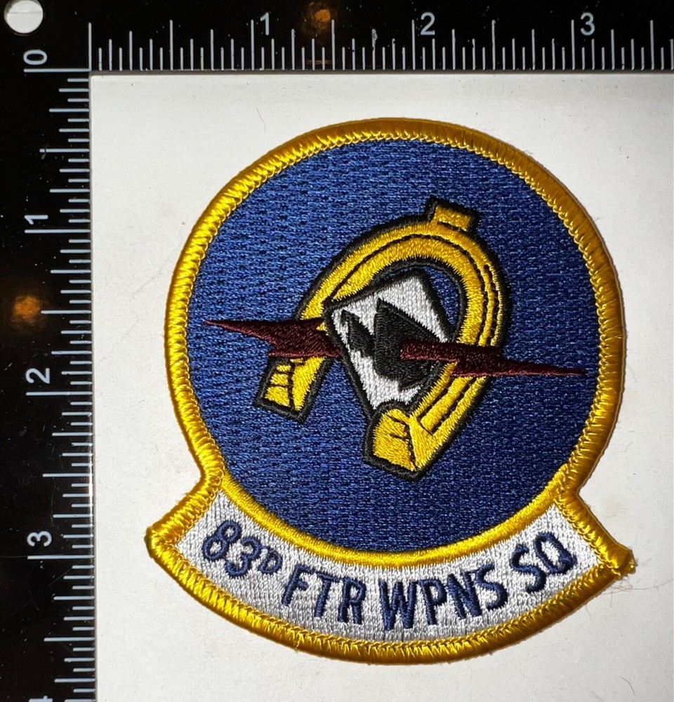 USAF US Air Force 83rd Fighter Weapons Squadron Patch