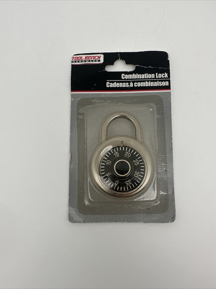 Tool Bench Silver/Black Combination Lock …..17