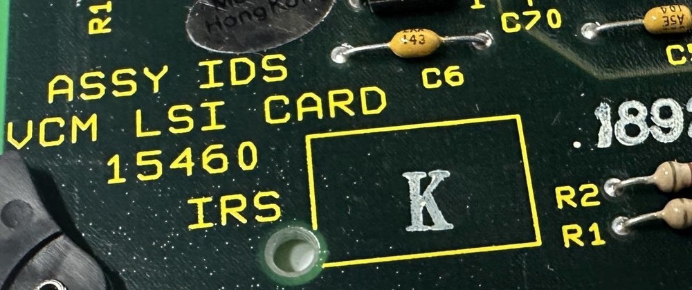 Executone Isoetec 15460 VCM LSI Card IRS K