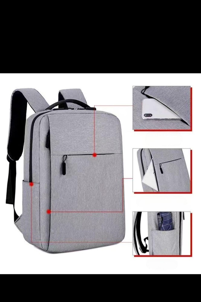 Triworks Sleek Gray Backpacks