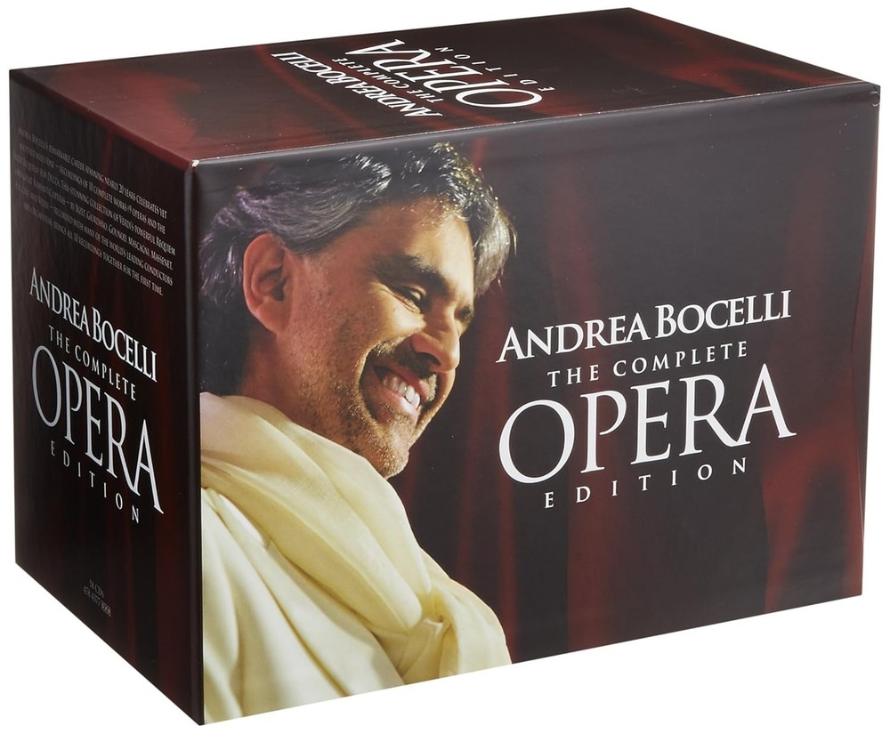 Andrea Bocelli The Complete Opera Edition 18CD Box Set Classical Collection