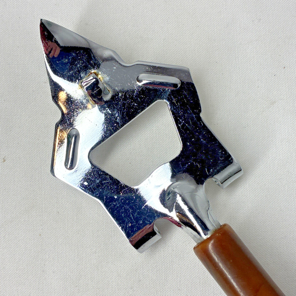 Pair Vintage MCM Bar Tool Multi Opener w/ Bakelite Handle – Bottle & Can Open