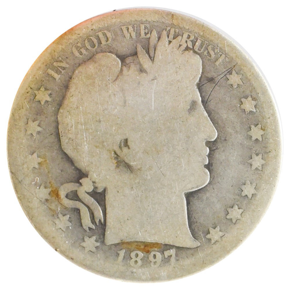 1897-S Barber Half Dollar (AG)