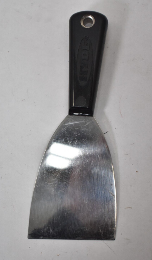 Hyde Chisel Scraper Black & Silver Heavy Duty 3" 02400 Edge Tool Painting