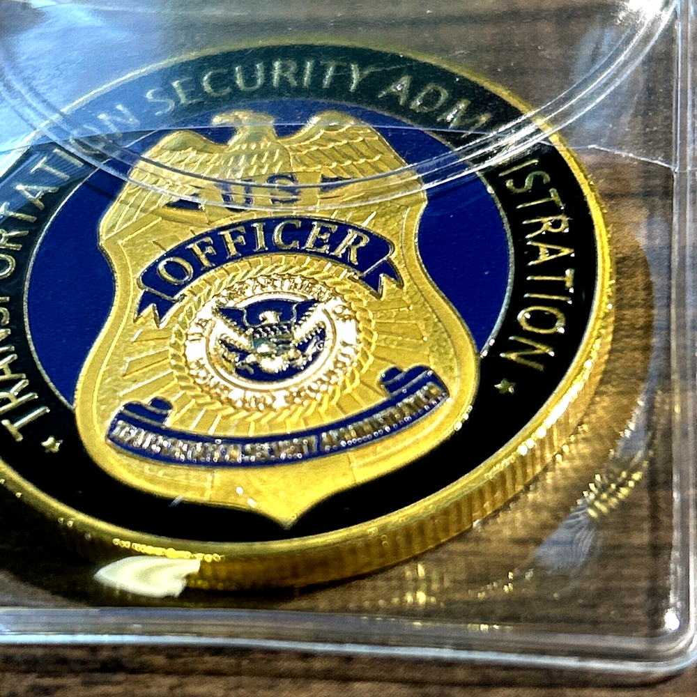 Challenge Coin-TSA Transportation Security Administration United States
