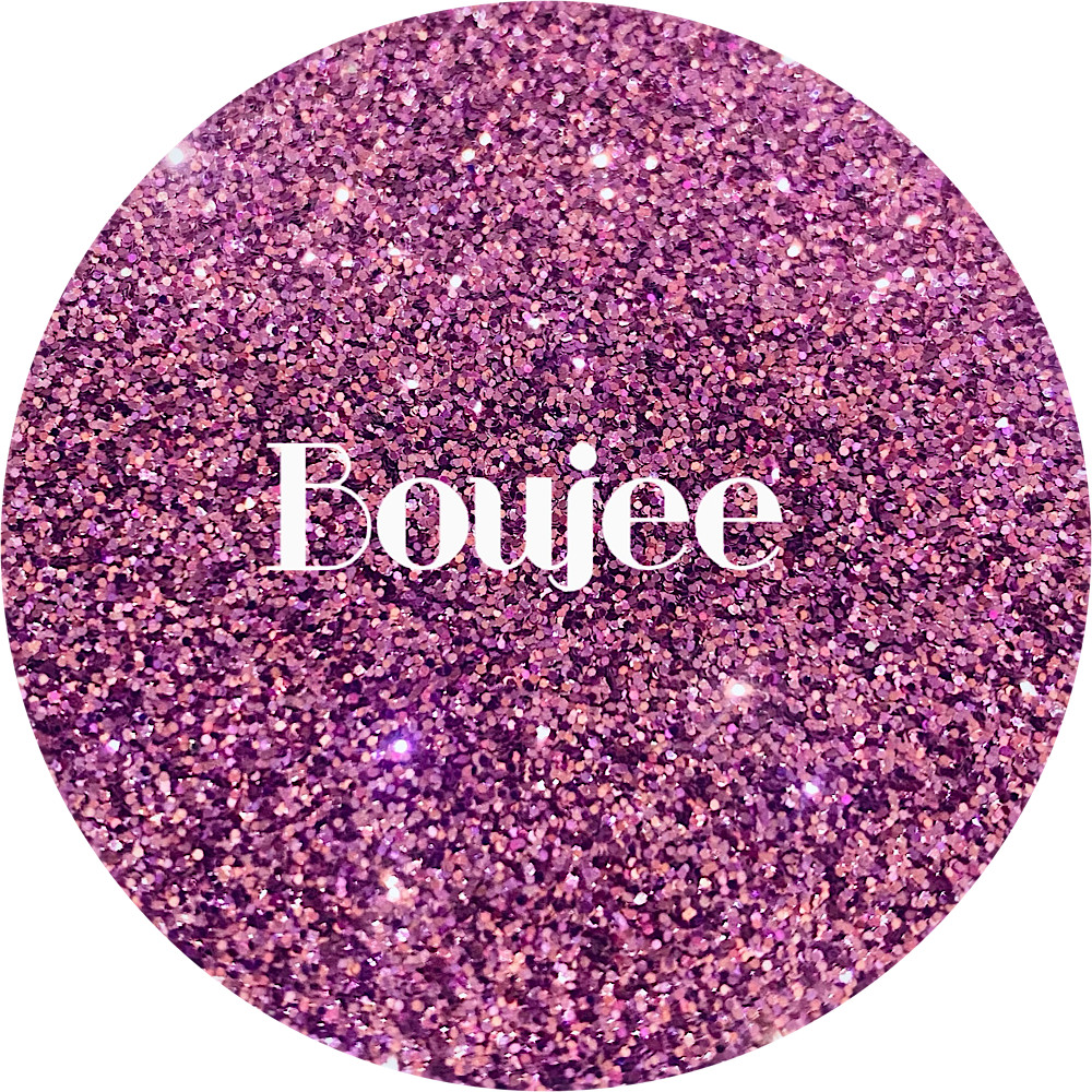 Premium Polyester Glitter - Purple Mauve