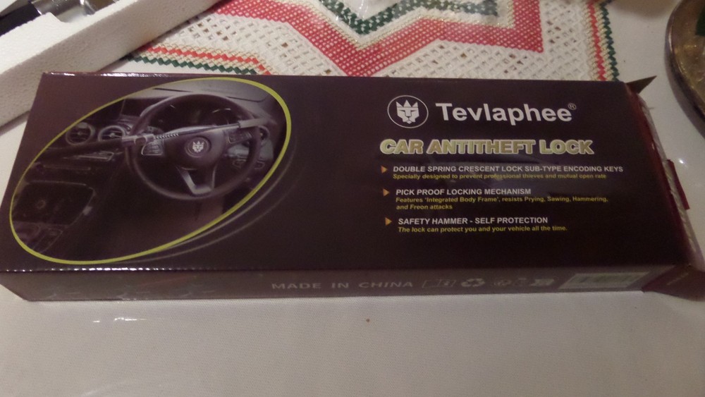 Tevlaphee Steering Wheel Lock
