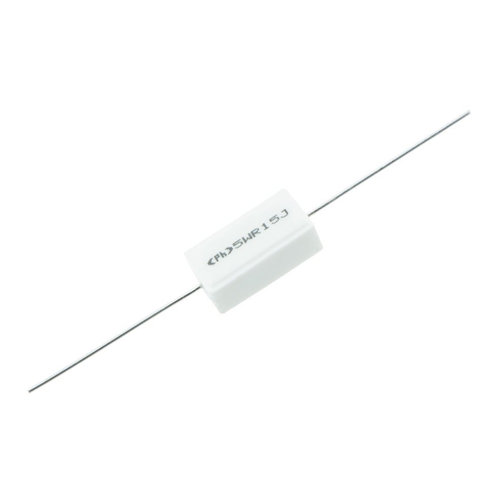 5 x 220K Axial 5W Ceramic Resistor 5%
