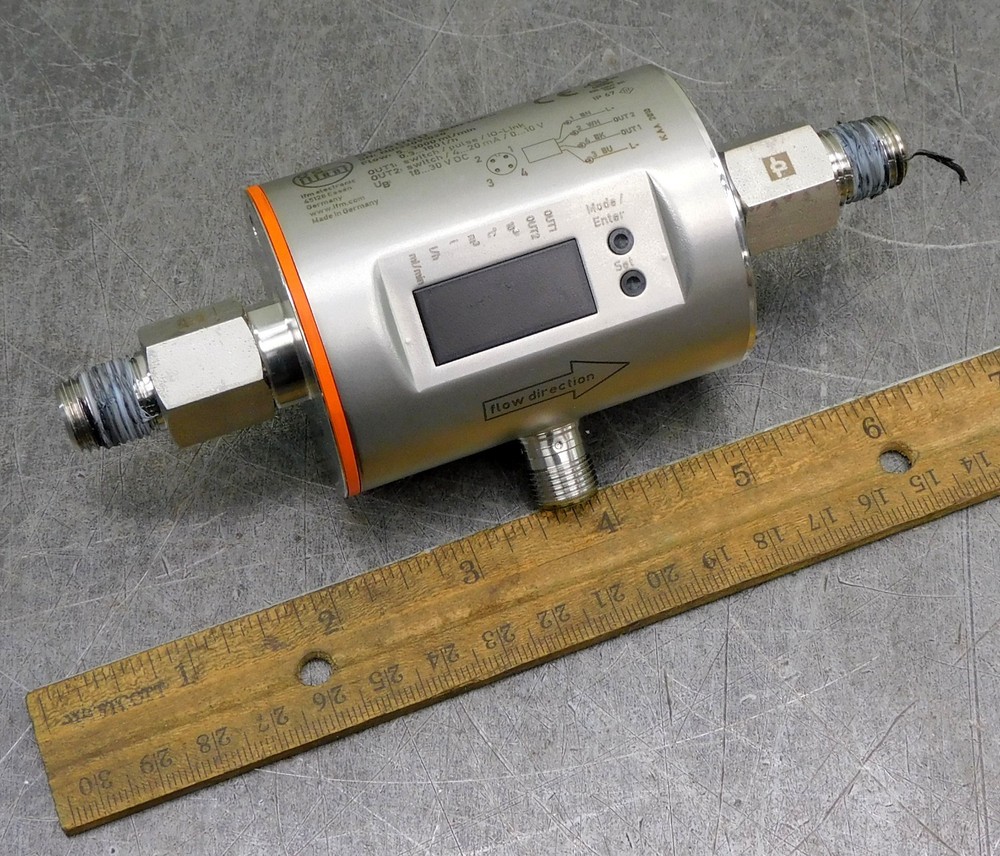 IFM Efector SM4000 Magnetic Inductive Flow Meter 16...30V DC 4...20mA