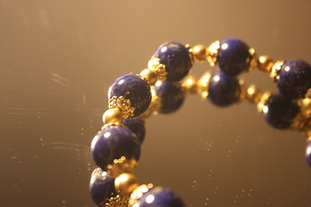 Handmade Cobalt Blue Bracelet