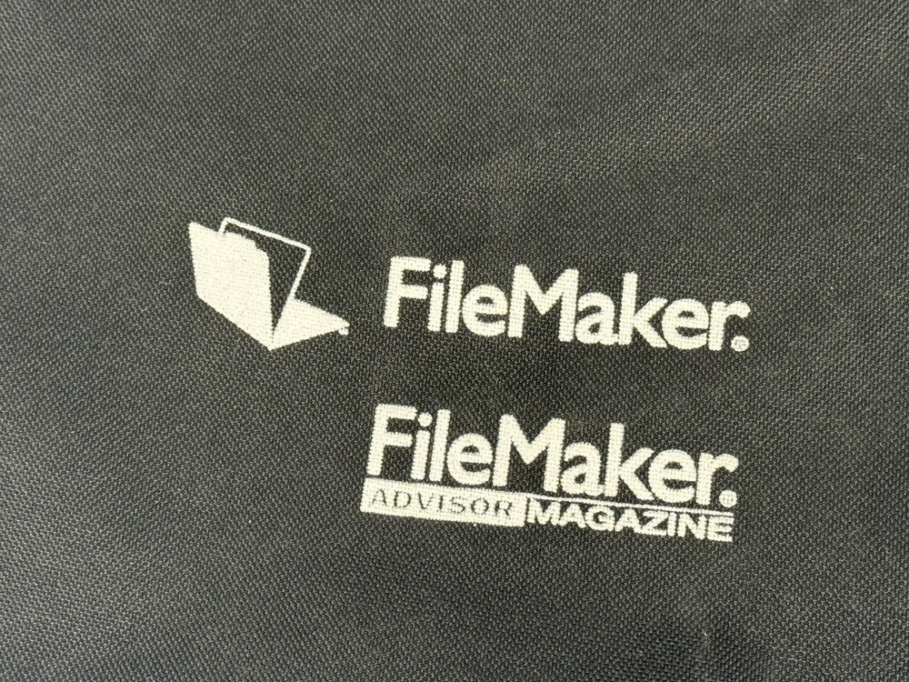 Filemaker Software Promo Bag Palm Desert CA Aug 2002 Developer Conference