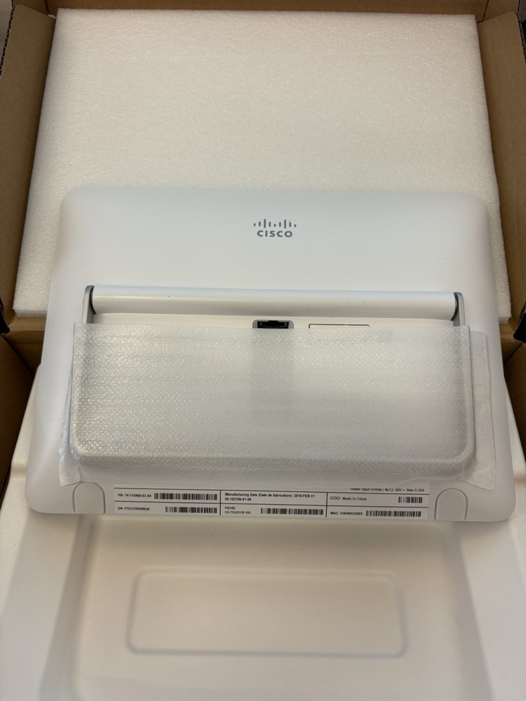 Cisco TelePresence Touch 10 Control Panel (TTC5-09)