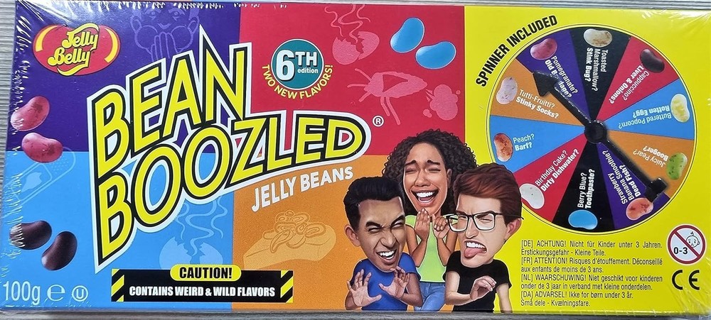 Bean Boozled Spinner  Box Ge, Net Wt