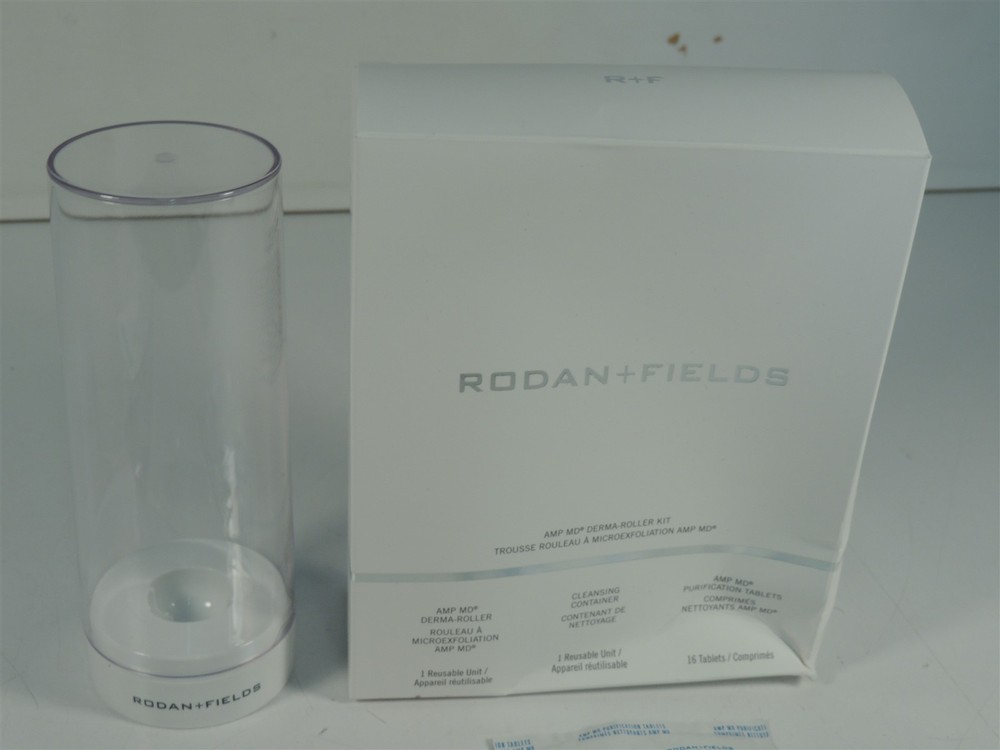 Rodan and Fields AMP MD Derma-Roller & Purification Tablets Kit