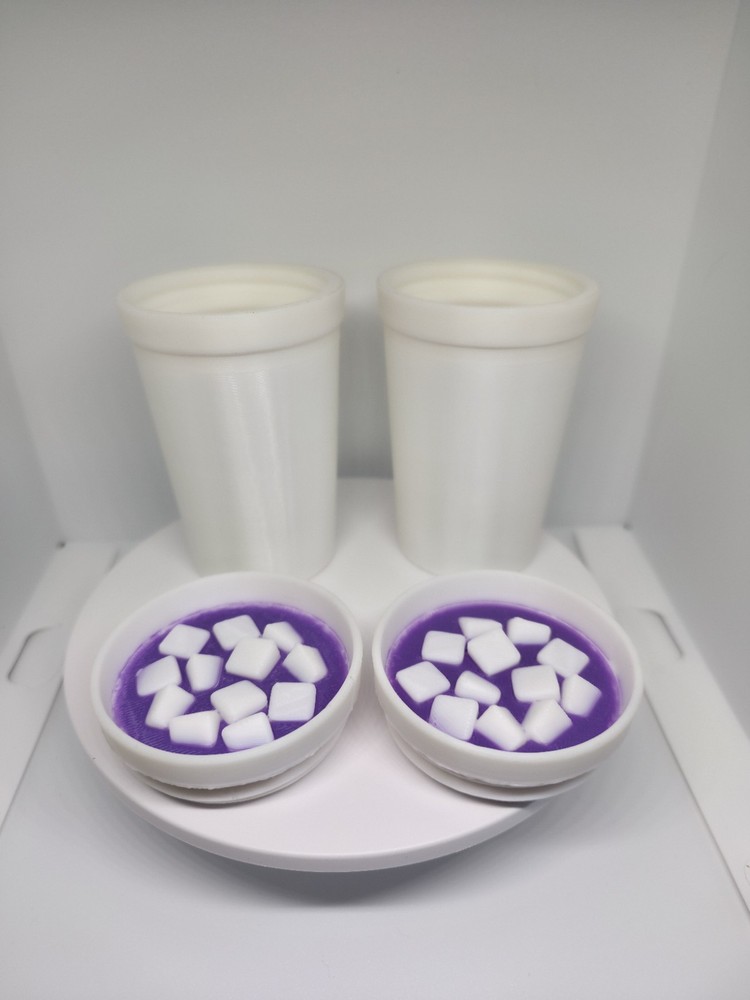 3d Print Lean Cup Herb Container