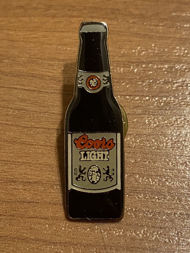 Vintage Coors Light Beer Lapel Pin NOS