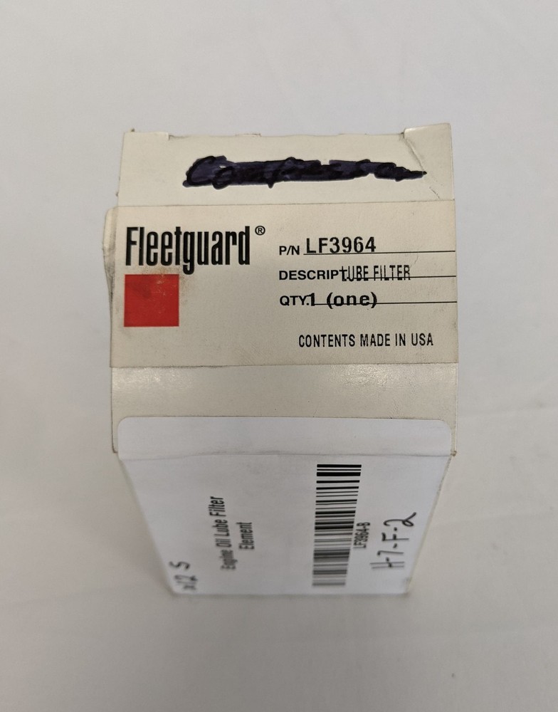 Engine Oil Lube Filter Element - P/N FG LF3964