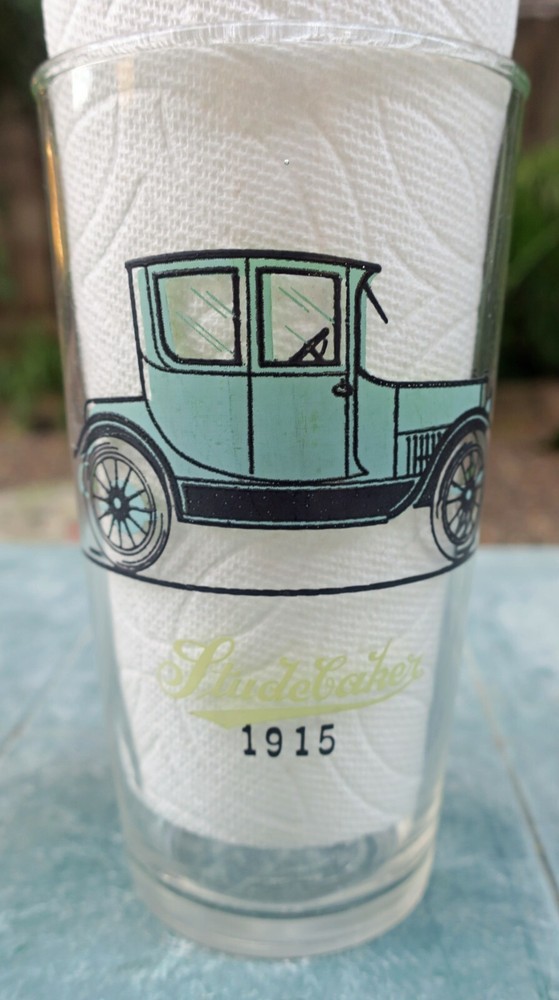 1914 Maxwell / 1915 Studebaker 10 oz. glass by Anchor Hocking