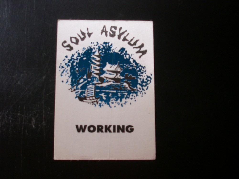 ORIGINAL SOUL ASYLUM CONCERT BACKSTAGE PASS