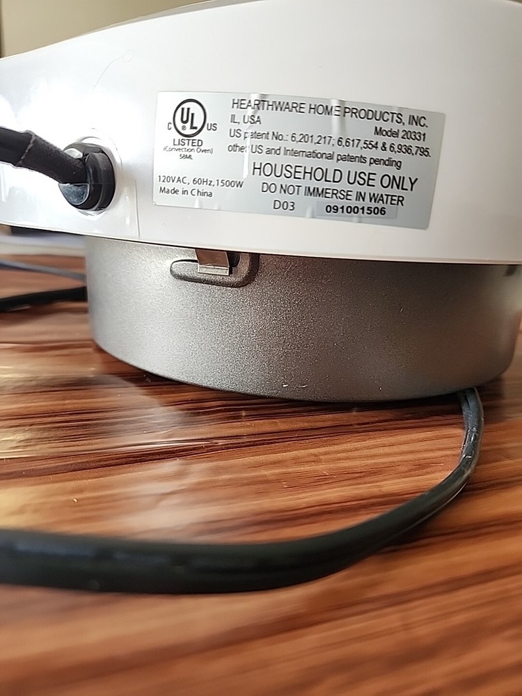 NuWave Pro Infrared Oven 20331 Replacement Power Head Motor